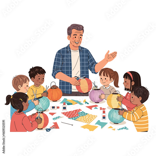 Kids Craft Lantern Workshop