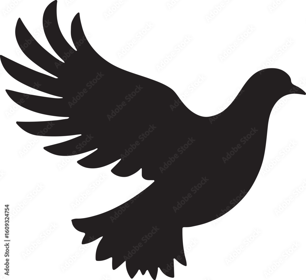 Fototapeta premium Elegant Flying Bird Vector Bundle for Nature Designs
