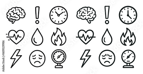 Mental Health Icons