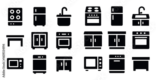 Kitchen Icons Grid