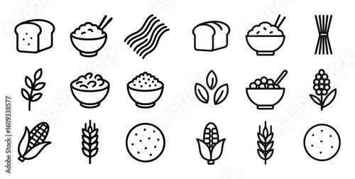 Grain Icon Grid