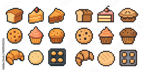 Baking Pixel-Art Grid