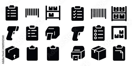 Logistics Icon Set
