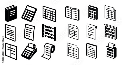 Finance Icons Grid