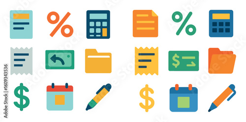 Finance Icon Set