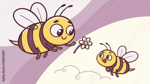 Cute bees