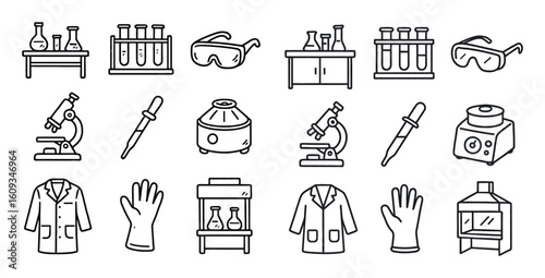 Science Lab Icons