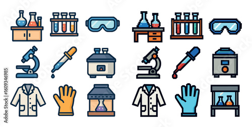 Science Lab Icons