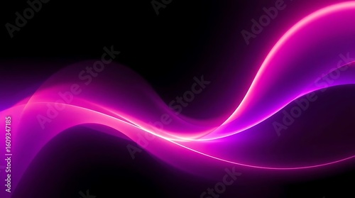 Abstract Rainbow Smoke and Light Ribbons in Motion | Creative Design Element, Dynamic Flowing Lines of Vibrant Spectrum Energy | Modern Tech Wallpaper