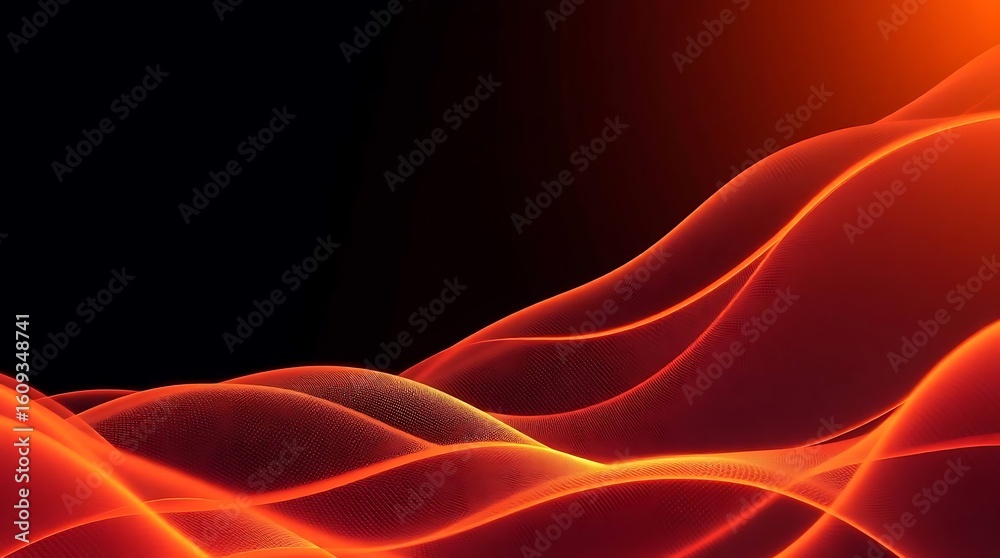 Obraz premium Elegant Flowing Purple Light Curves | Modern Abstract Wallpaper