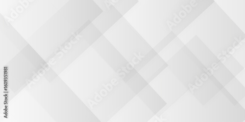 Abstract seamless modern white and gray color technology concept geometric line. overlap diamond creative background lines geomatics retro pattern triangle shapes. White triangular tech web design.	