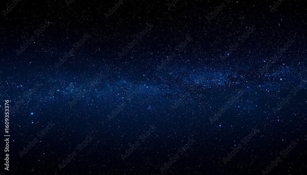 Fototapeta premium Dark night sky, starry expanse