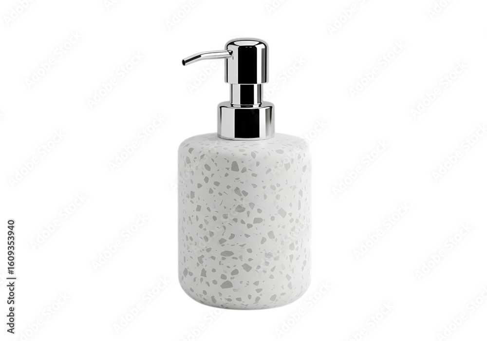 Obraz premium Elegant Speckled Soap Dispenser
