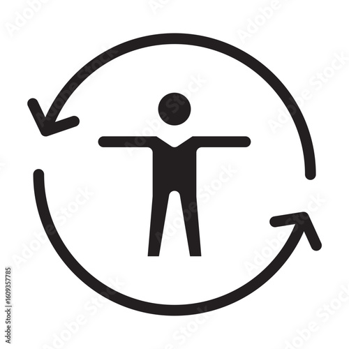 Metabolism Solid Icon