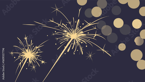 Gold spark