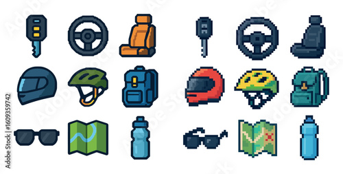 Transport Icons Grid