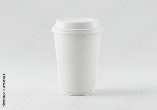 Wallpaper Mural White plastic pill bottle isolated on white background Torontodigital.ca