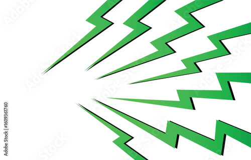 Simple abstract background with geometric spike line pattern and with some copy space area