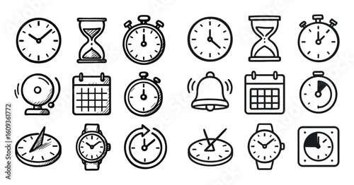 Time Icon Sketches