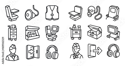 Inflight Icon Set