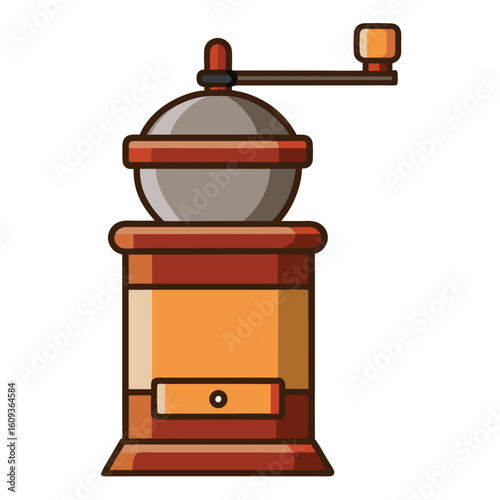 vintage coffee grinder