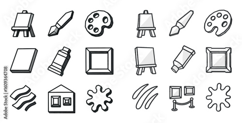 3D Art Icons
