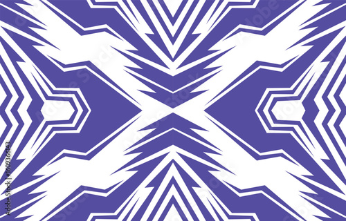 Abstract sporty background with colorful geometric line pattern 