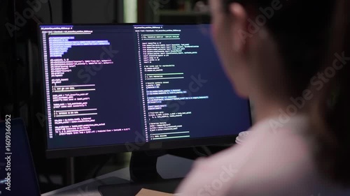 Software engineer programmer work from home workflow software developers data analysis coding application artificial intelligence