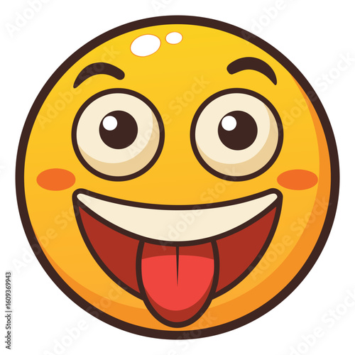 Crying emoji with tears depicting sadness or emotional upset expression