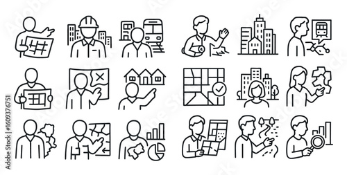 Urban Planning Icons