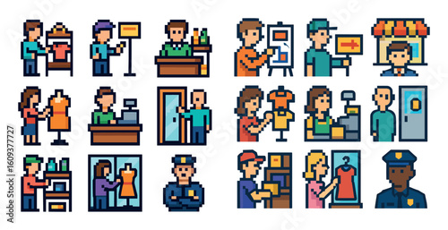Retail Icon Grid