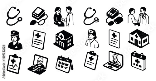 Agingcare Icons Grid