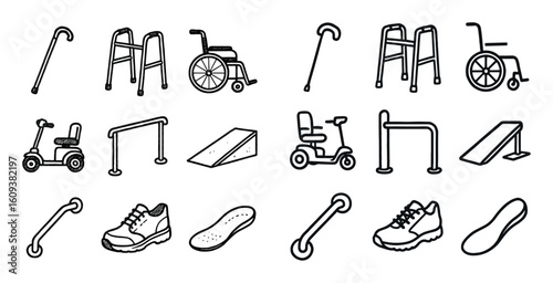 Aging Care Icons
