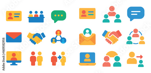 Colorful Freelance Icons