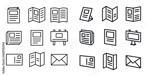 3D Low-Poly Ad Icons