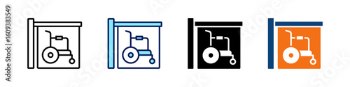 Accessibility Service All In One Icon Multi Styles Vector Set