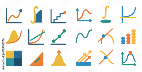 Mathematics Icon Set