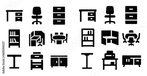 Office Icons Grid