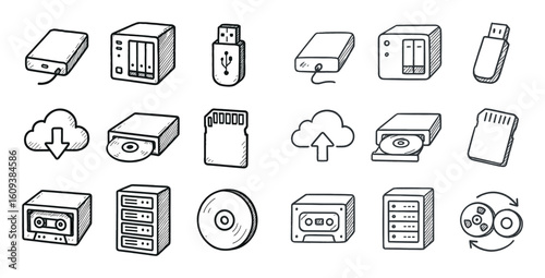 Office Storage Icons