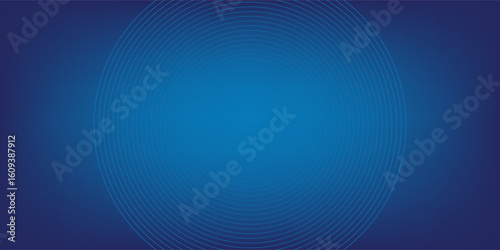 Bright blue dynamic abstract vector background with diagonal lines.