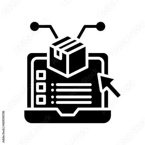 Digital Product glyph icon