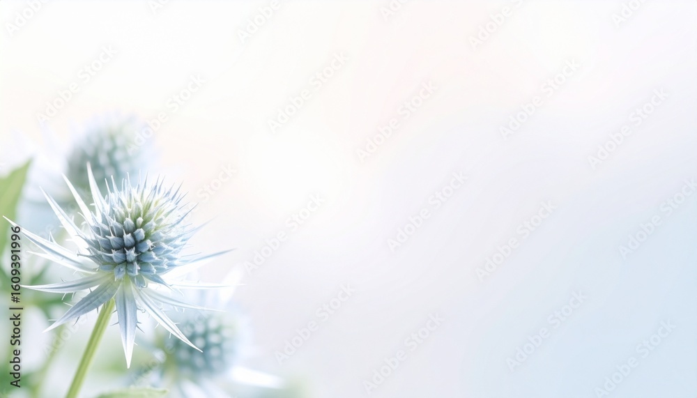 Obraz premium Eryngium flower background