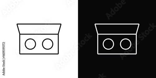 Palette with eyelash shadows icon Simple Set. Vector icons for graphic design template.