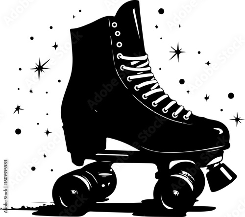 Retro Roller Skate Vibes"