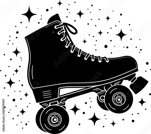 Retro Roller Skate Vibes"