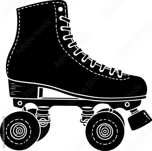 Retro Roller Skate Vibes"