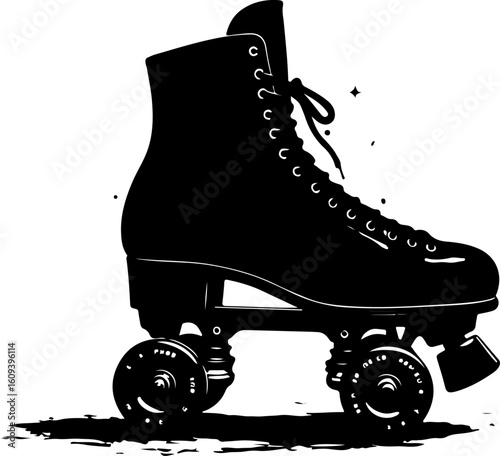 Retro Roller Skate Vibes"