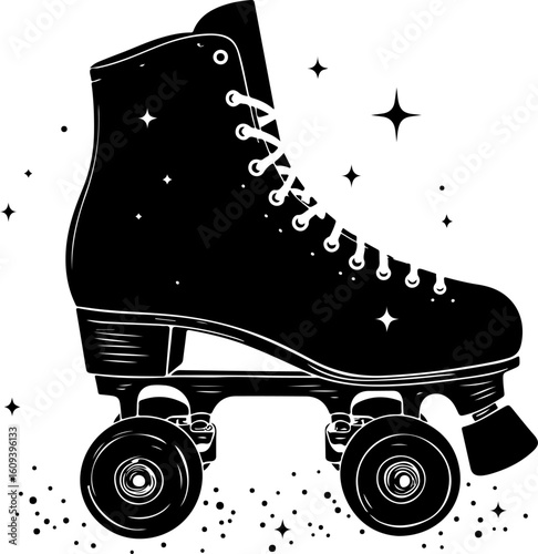 Retro Roller Skate Vibes"