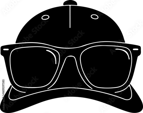 Cool Cap and Shades Combo"