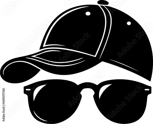 Cool Cap and Shades Combo"
